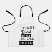 ICH DACHTE, ICH RETIRIERTE, ABER JETZT ARBEITETE I SCHÜRZE (Vorderseite)