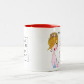 "Ich dachte, ich Verheiratet Prinz Charming, aber. Zweifarbige Tasse (Mittel)