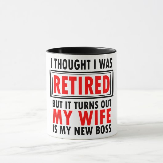 Ich dachte, ich wäre müde tasse (Zentrum)