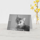 Ich dachte nur.. karte (Gelbe Blume)