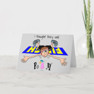 Ich dachte, sie sagten Rum - Mann Karte