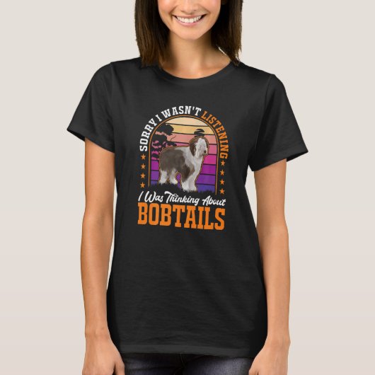 Ich dachte über Bobtails Premium nach T-Shirt (Vorderseite)