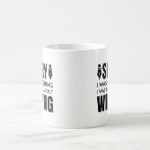 Ich dachte über das Schreiben nach Kaffeetasse (Mittel)