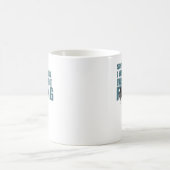 Ich dachte über die Fischerei Liebe Kaffeetasse (Mittel)