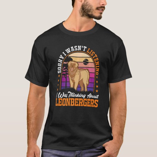 Ich dachte über Leonbergers nach T-Shirt (Vorderseite)
