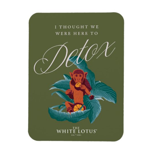 Ich dachte, wir wären hier zu Detox - der weiße Lo Magnet (Vertikal)