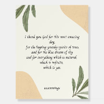 "Ich danke dir Gott" Poster-Vorträge