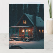 ICH DANKE GOTT AN JEDE ERINNERUNG AN EUCH KABIN KARTE (Vorderseite)