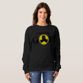 Ich danke Gott Sweatshirt (Vorne ganz)