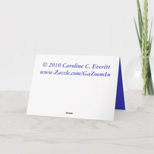 Ich danke Ihnen (Rückseite)