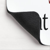 Ich datiere nur fette Mädchen Mousepad (Ecke)