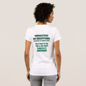 Ich datiere nur Reiter Fans T-Shirt (Schwarz voll)