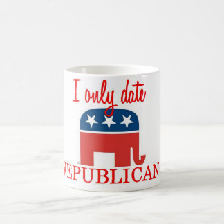 Ich datiere nur Republikaner Kaffeetasse