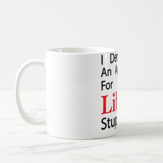 Ich demaned kaffeetasse (Links)