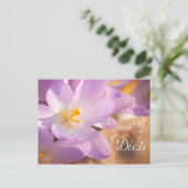 Ich denk an Dich Postkarte (Stehend Vorderseite)