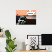 Ich denke, also bin ich poster (Heimbüro)