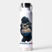 ich denke, also bin ich Single Trinkflasche (Vorne)