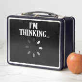 Ich denke an Computer-IT-Tech-Software-Programmier Metall Brotdose (Beispiel)