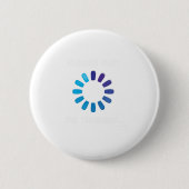 Ich denke an das Shirt des Computerprogramms Button (Vorderseite)
