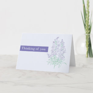 Ich denke an Dich Karte
