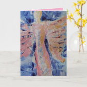 Ich denke an dich  karte (Gelbe Blume)