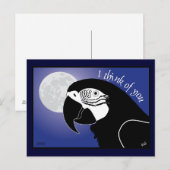 Ich denke an dich Postkarte (Vorne/Hinten)