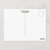 Ich denke an Dich! Postkarte (Rückseite)
