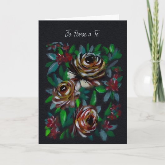 Ich denke an dich Thinking of You Karte (Vorderseite)