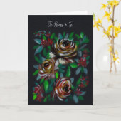 Ich denke an dich Thinking of You Karte (Gelbe Blume)