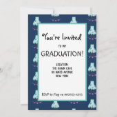 Ich denke an Neuron Synapse Einladung (Rückseite)