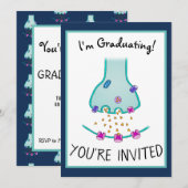 Ich denke an Neuron Synapse Einladung (Vorne/Hinten)