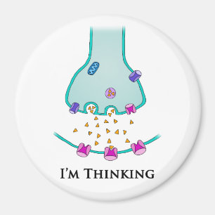 Ich denke an Neuron Synapse Magnet
