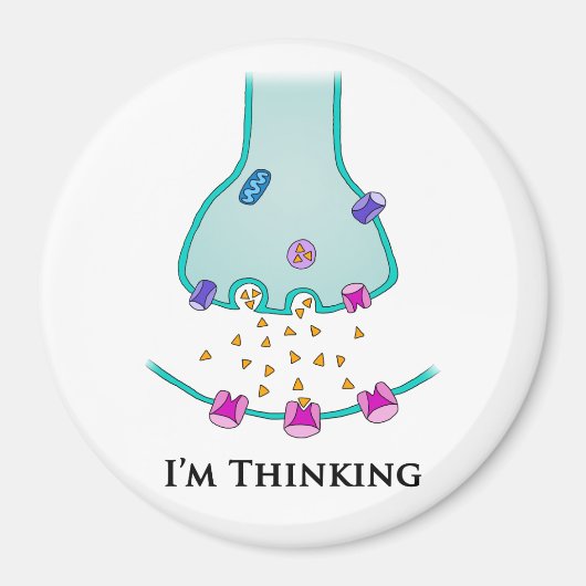 Ich denke an Neuron Synapse Magnet (Vorne)