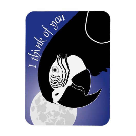 Ich denke an Premium Flexi Magnet (Vertikal)