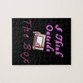 Ich denke aus der Box: Kreatives Design Puzzle (Horizontal)