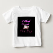 Ich denke, außerhalb der ZA-Box. Baby T-shirt (Vorderseite)