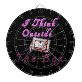 Ich denke, außerhalb der ZA-Box. Dartscheibe (vorne)