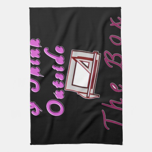 Ich denke, außerhalb der ZA-Box. Geschirrtuch (Vertikal)