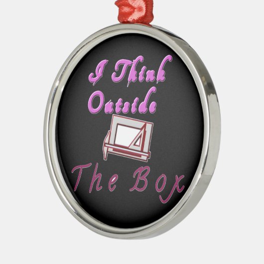 Ich denke, außerhalb der ZA-Box. Silbernes Ornament (Links)