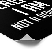 Ich denke daher, dass ich keine republikanischen D Poster (Ecke)