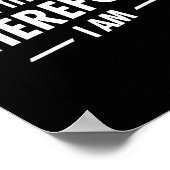 Ich denke daher, ich bin poster (Ecke)