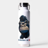 Ich denke daher, ich bin Single Trinkflasche (Vorne)