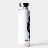 Ich denke daher, ich bin Single Trinkflasche (Rechts)