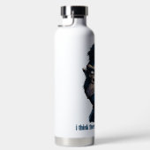 Ich denke daher, ich bin Single Trinkflasche (Rechts)