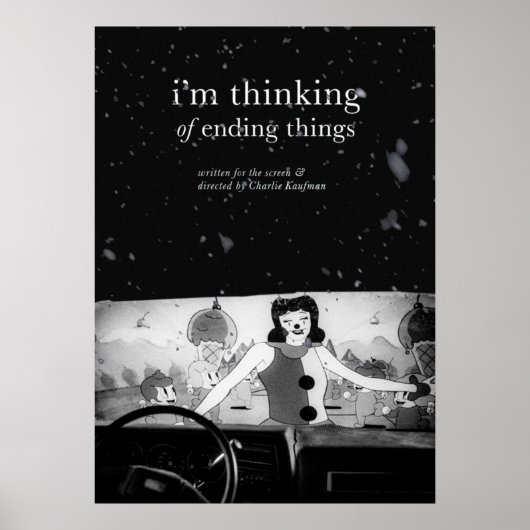 Ich denke darüber nach, Dinge zu beenden Movie Poster (Vorne)