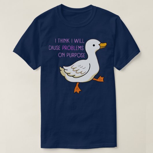 Ich denke, das wird zu Problemen führen T-Shirt (Design vorne)