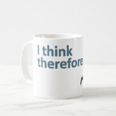Ich denke, dass deshalb ich rechte Tasse bin (Vorderseite Links)