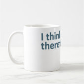 Ich denke, dass deshalb ich rechte Tasse bin (Links)