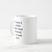 Ich denke, dass ich über vertraut haben könnte kaffeetasse (Vorderseite Links)