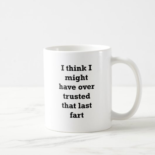 Ich denke, dass ich über vertraut haben könnte kaffeetasse (Rechts)